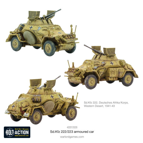 Bolt Action: Sd.Kfz 222/223